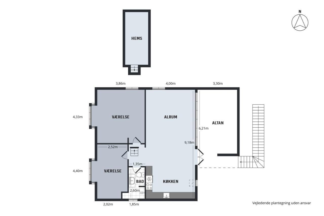 Sunny 1St Floor Apartment Tisvildeleje Bagian luar foto